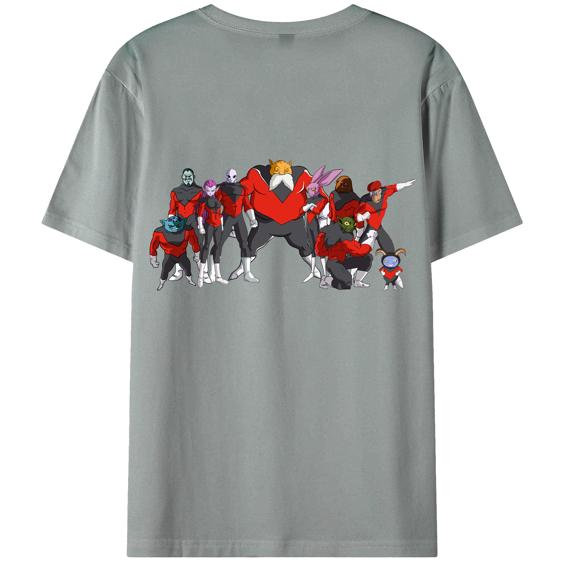 （画像用） ドラゴンボール DRAGON BALL 綿100％ メンズ半袖Tシャツ（バックプリント） 通気性